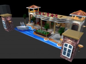 exhibition area 7x133dmax2012-13530 Model 3D