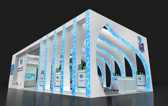 exhibition area 7x163dmax2011-22455 3D Model .c4d .max .obj .3ds .fbx .stl .blend
