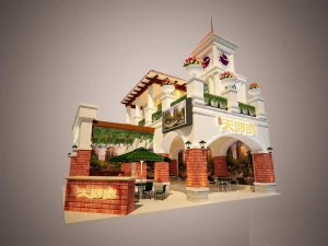 exhibition area 8x83dmax2009-10997 3D Model