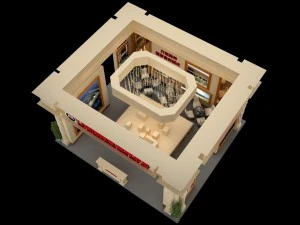 exhibition area 8x93dmax201222840 3D Model