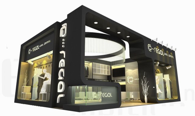 exhibition area 8x113dmax2009-14990 3D Model .c4d .max .obj .3ds .fbx .stl .blend 