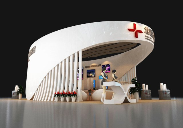 exhibition area 8x143dmax201222842 3D Model .c4d .max .obj .3ds .fbx .stl .blend 
