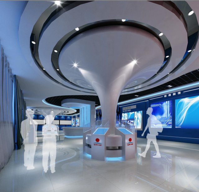 exhibition area 8x213dmax20099308 3Dモデル .c4d .max .obj .3ds .fbx .stl .blend 