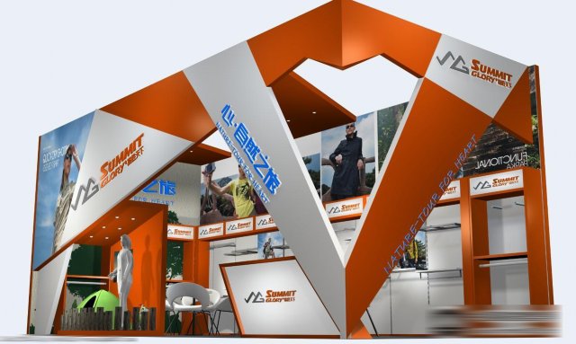 exhibition area 9x43dmax2009-20154 3D Model .c4d .max .obj .3ds .fbx .stl .blend 