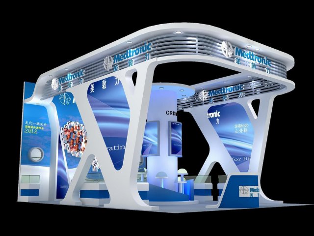 exhibition area 9x63dmax2009-12444 3D Model .c4d .max .obj .3ds .fbx .stl .blend