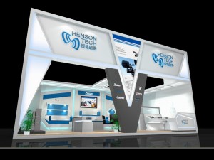 exhibition stand show demonstration screen adverti 3D मॉडल