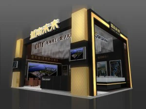 &aacute;rea de exposi&ccedil;&atilde;o 10x73dmax2009-10438 Modelo 3D