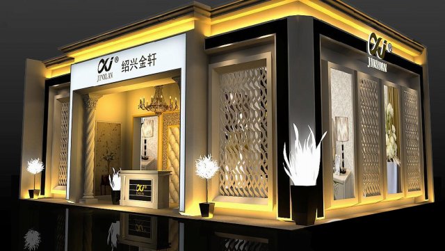 exhibition area 10x73dmax2009-23064 3D Модель .c4d .max .obj .3ds .fbx .stl .blend 