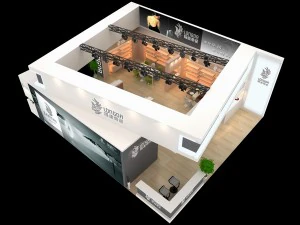 exhibition area 10x123dmax2009-22773 3D Model