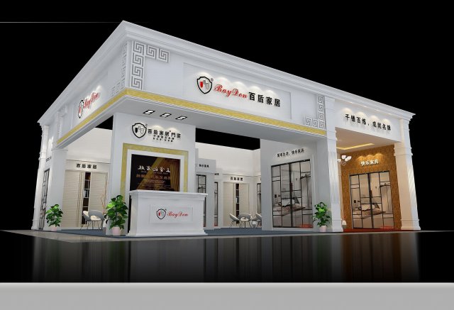 exhibition area 10x123dmax201220964 3D Model .c4d .max .obj .3ds .fbx .stl .blend