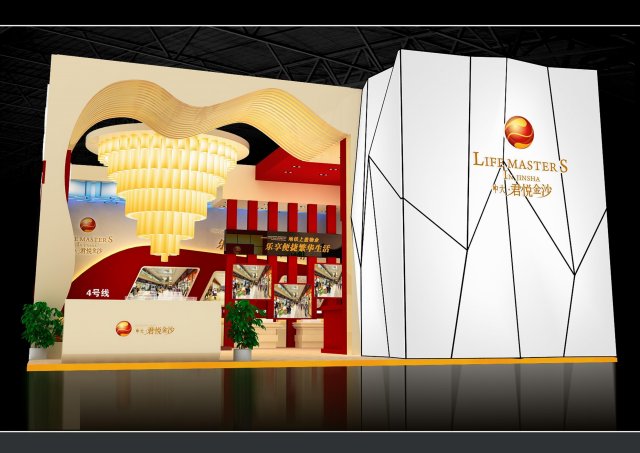 exhibition area 11x163dmax2009-11782 3D मॉडल .c4d .max .obj .3ds .fbx .stl .blend 