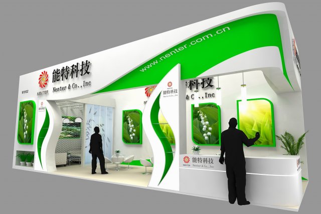 exhibition area 12x43dmax2010-21873 3D Model .c4d .max .obj .3ds .fbx .stl .blend 
