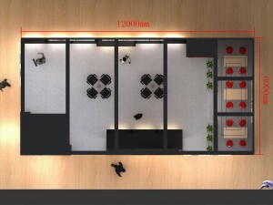 exhibition area12x63dmax2012-20466 3D मॉडल