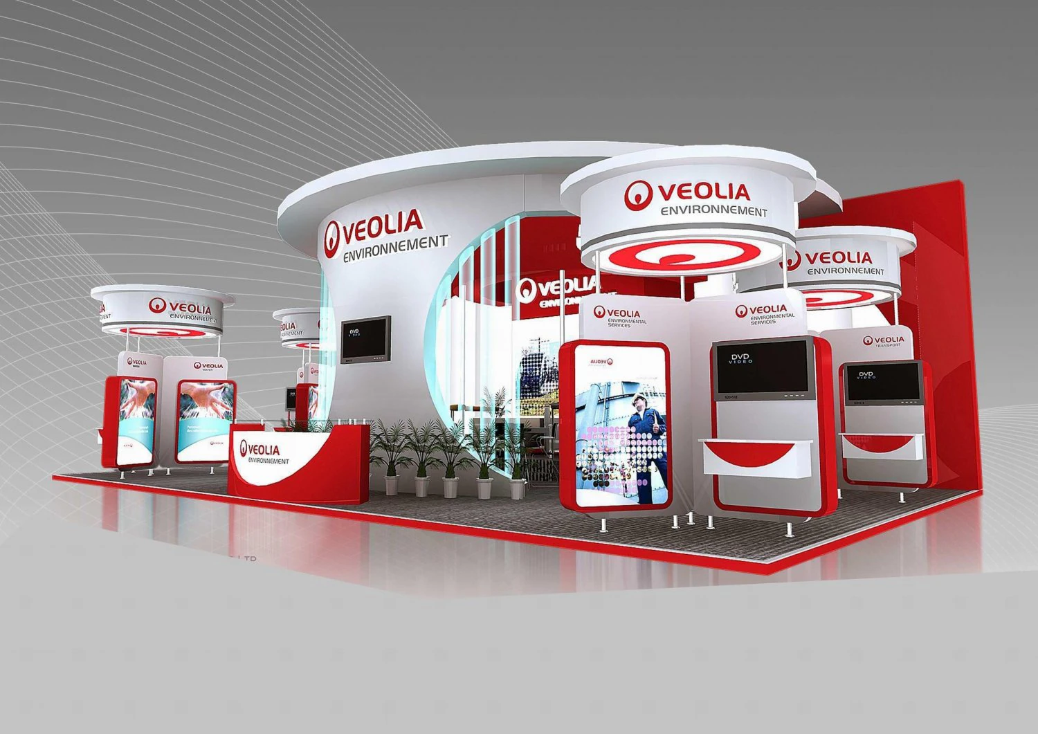 exhibition area13x753dmax20093990 3D Model .c4d .max .obj .3ds .fbx .stl .blend