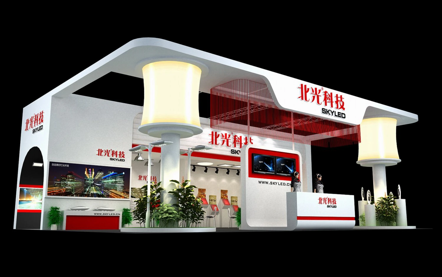 exhibition area13x93dmax201222744 3D Model .c4d .max .obj .3ds .fbx .stl .blend 