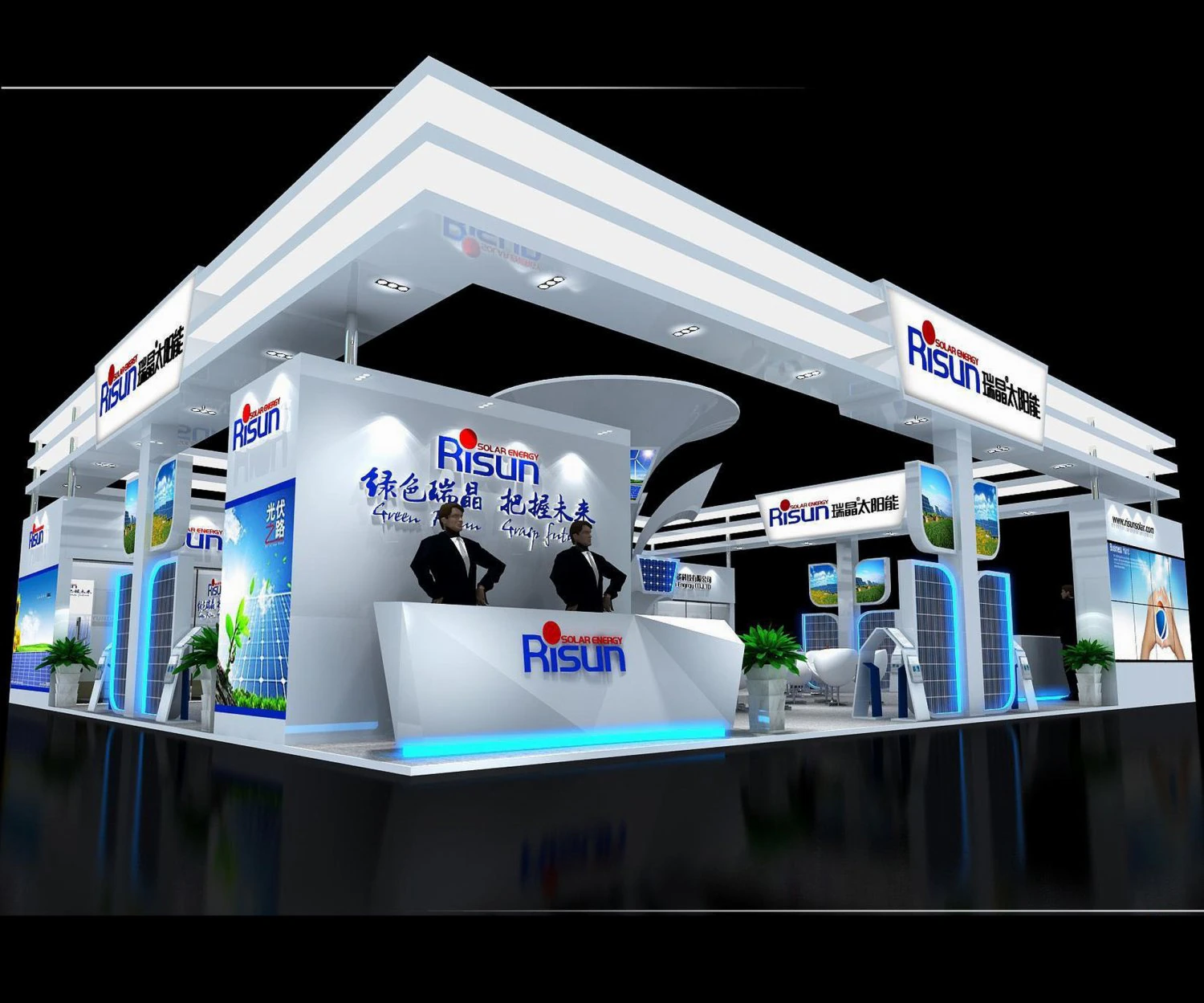 exhibition area13x153dmax2012-19403 3D Model .c4d .max .obj .3ds .fbx .stl .blend