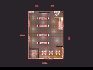 exhibition area15x113dmax200-13046 Modèle 3D