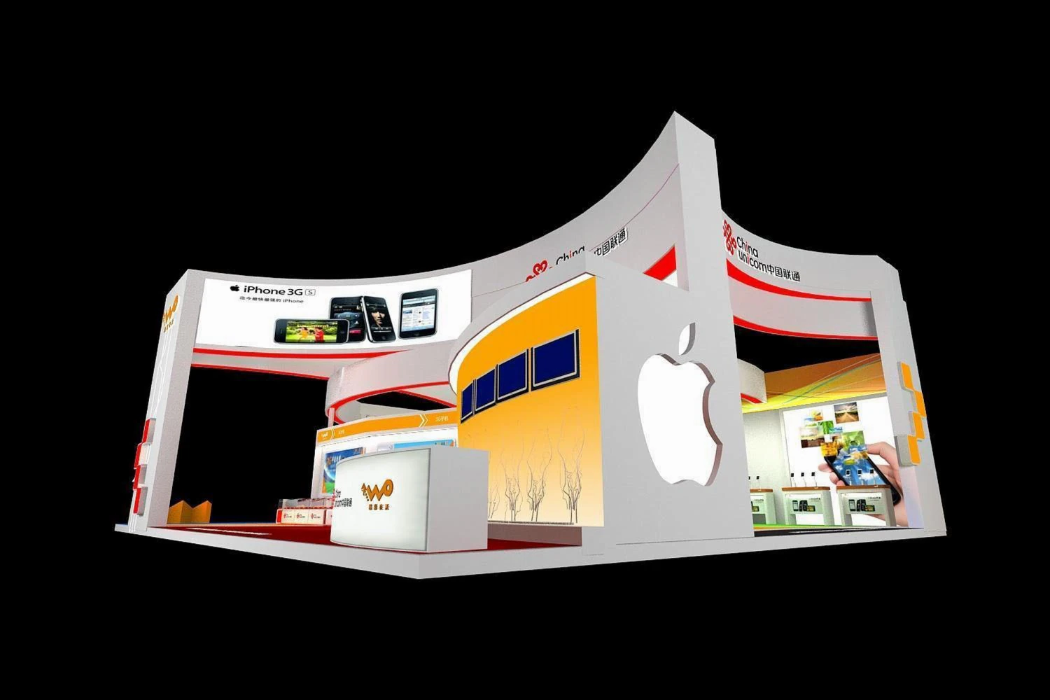 exhibition area15x183dmax2009-9765 3D Model .c4d .max .obj .3ds .fbx .stl .blend 