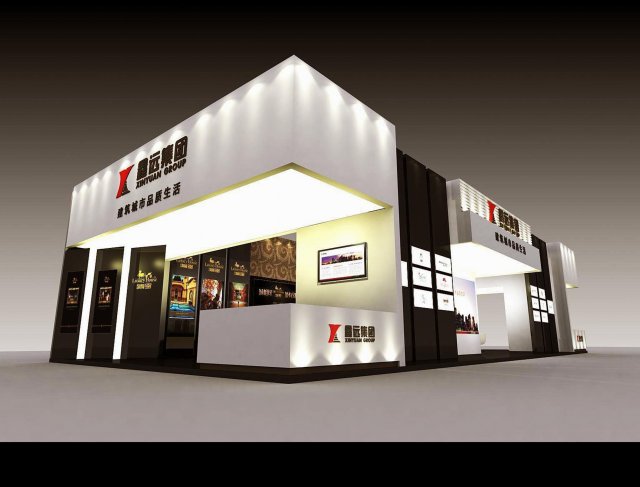 exhibition area20x93dmax2009-5551 3D Model .c4d .max .obj .3ds .fbx .stl .blend 