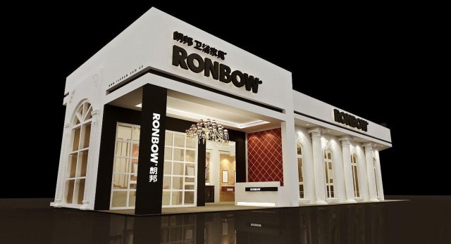 exhibition area23x83dmax2009-3154 3D 模型 .c4d .max .obj .3ds .fbx .stl .blend 