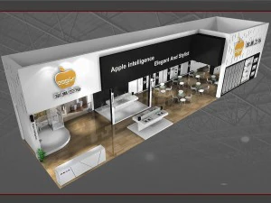 exhibition area24x63dmax2009-13918 3D Model