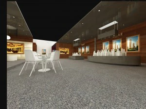 exhibition area25x153dmax2009-9893 3D Model