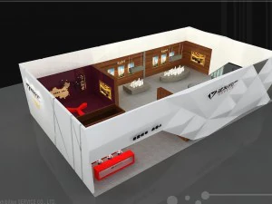 exhibition area25x153dmax2009-9893 3D Model