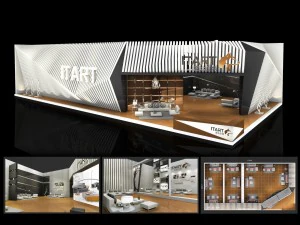 exhibition area27x143dmax2010-11162 3D Model
