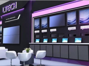 exhibition area 60x1803dmax200920350 Model 3D