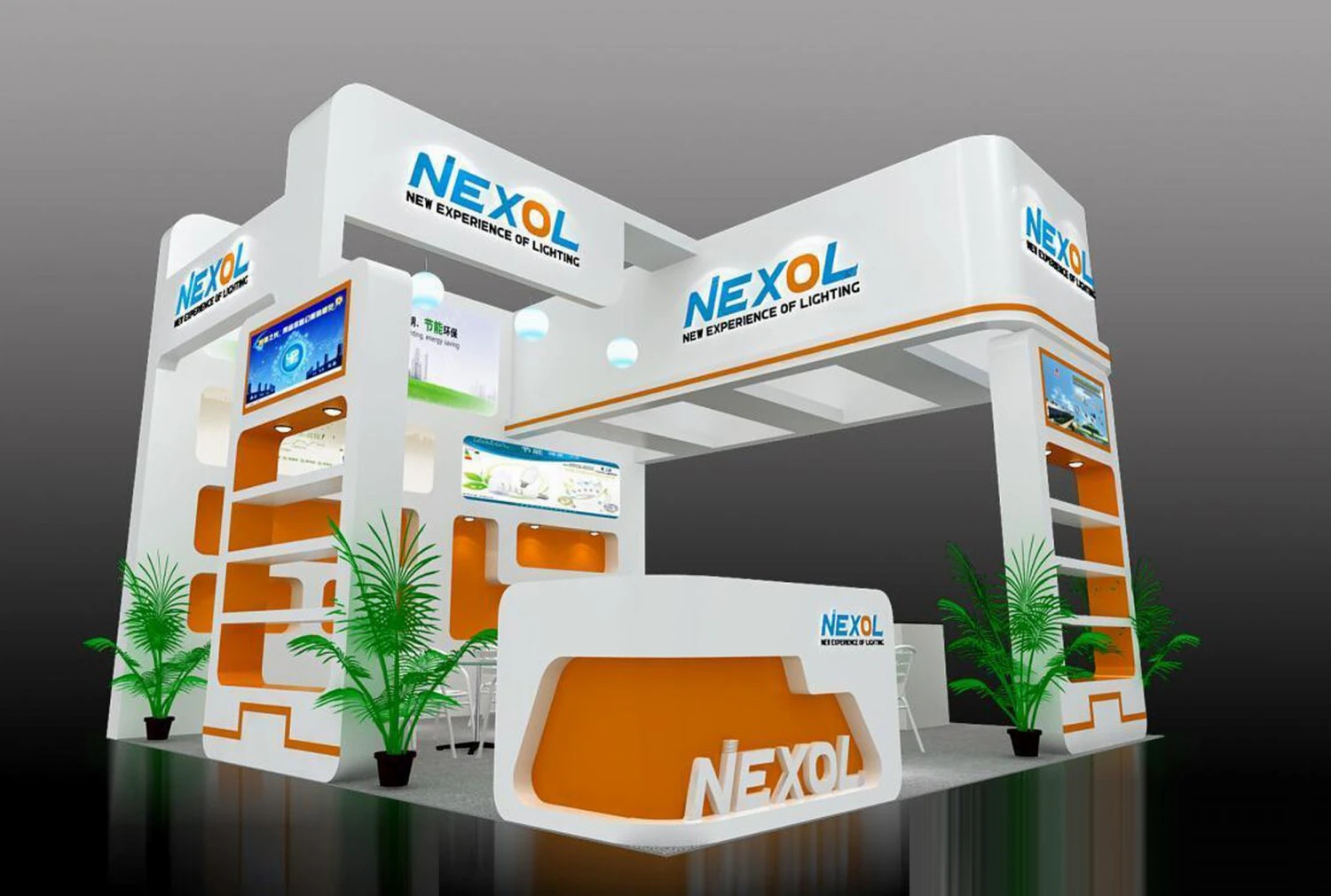 exhibition area 6x63dmax200925533 3D Model .c4d .max .obj .3ds .fbx .stl .blend 
