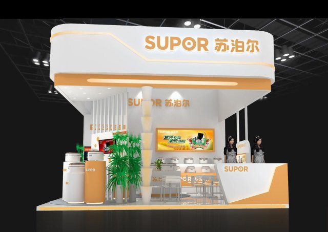 exhibition area 6x63dmax2012 3D Model .c4d .max .obj .3ds .fbx .stl .blend 