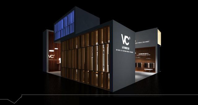 exhibition area 8x93dmax201125705 3D 模型 .c4d .max .obj .3ds .fbx .stl .blend 
