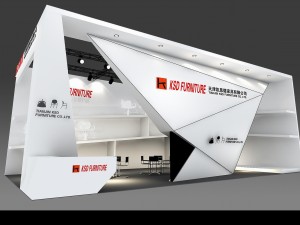 exhibition area 9x33dmax2009 3D मॉडल