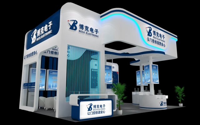 exhibition area 9x63dmax2009001 3D 模型 .c4d .max .obj .3ds .fbx .stl .blend