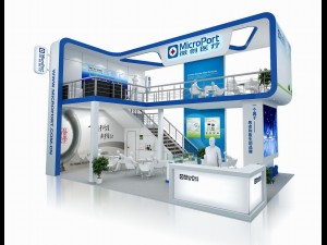 exhibition area 9x63dmax2012004 3D 모델