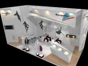 exhibition area 10x53dmax200925960 3D Model