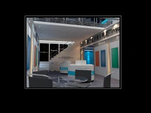 exhibition area 10x103dmax2009 3D Model