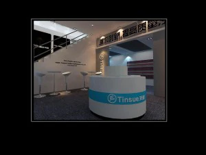 exhibition area 10x103dmax2009 3D Model