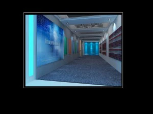 exhibition area 10x103dmax2009 3D Model