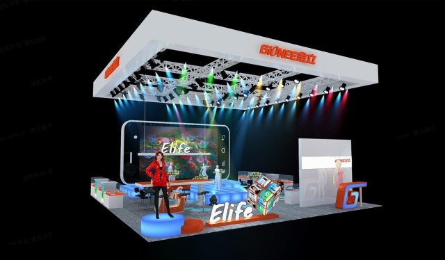 exhibition area 10x103dmax200916399 3D Model .c4d .max .obj .3ds .fbx .stl .blend 