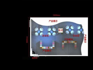 exhibition area 12x83dmax2009 3D Model