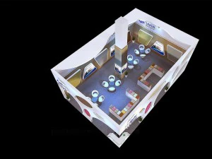 exhibition area 12x83dmax2009 3D Model
