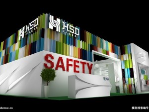 exhibition area 12x83dmax200995 3D 模型