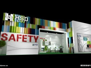 exhibition area 12x83dmax200995 3D Model