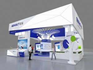 exhibition area 12x93dmax2011 3D मॉडल