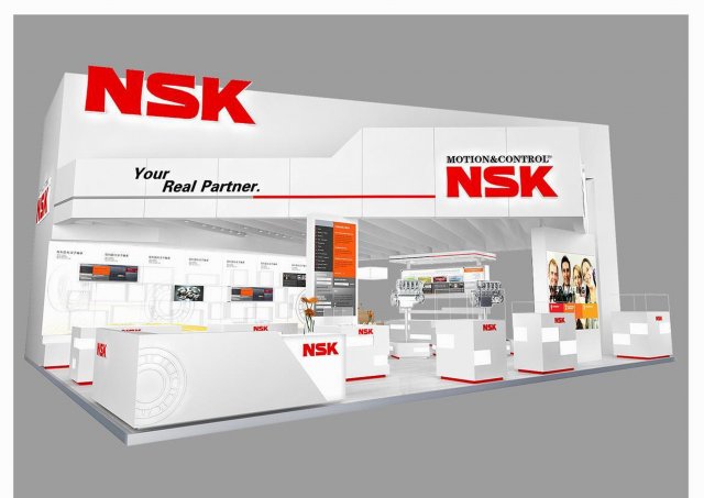 exhibition area 12x103dmax2012 3D Model .c4d .max .obj .3ds .fbx .stl .blend 