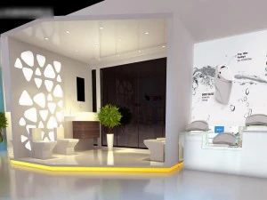 exhibition area 12x113dmax2009 3D Model