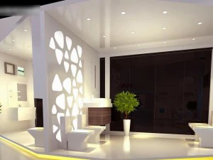 exhibition area 12x113dmax2009 3D Model