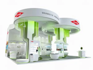 exhibition area 12x123dmax2012 3D Model