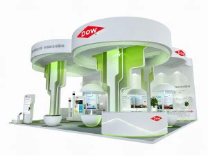 exhibition area 12x123dmax2012 3D Model